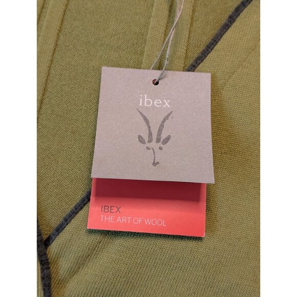 Ibex Cardigan Women's NWT Green Cashmere Wool Knit Sweater Size Small - Picture 9 of 12